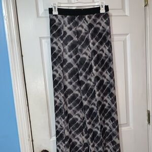 Tie dye open leg pants